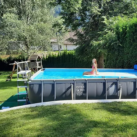 شقة Urlaub Am Bauernhof Gaenser